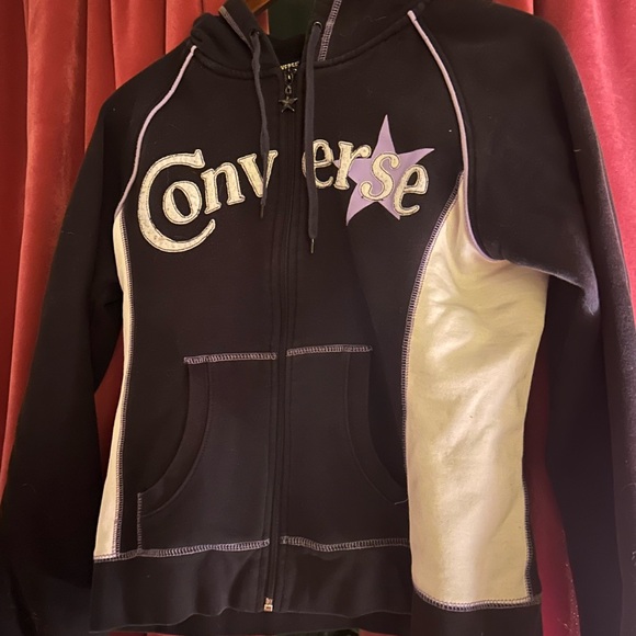 Large Converse Women’s Hoodie - Picture 3 of 4